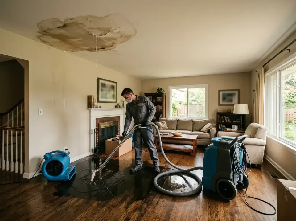 attic-pipe-burst-ceiling-drip-008 — frequently asked questions, Water Damage Restoration & Carpet Care in Liberty City, TX